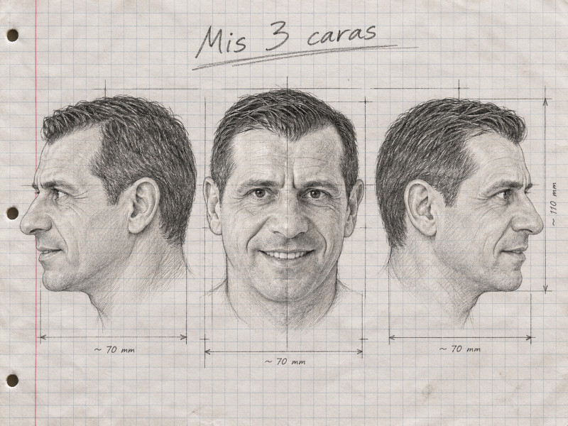 Las tres caras de Iñaki Gómez